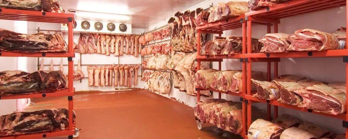 Freshly portioned meat at Bodiam Foods